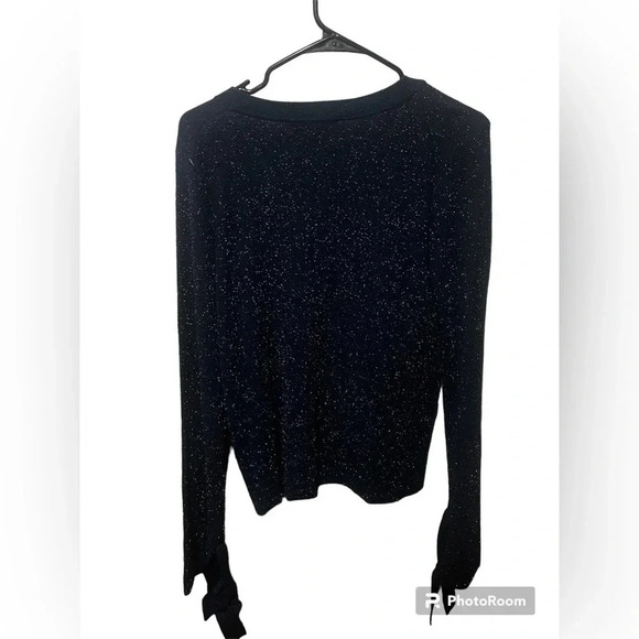 White+ warren sparkle sweater blue size small - Picture 3 of 4
